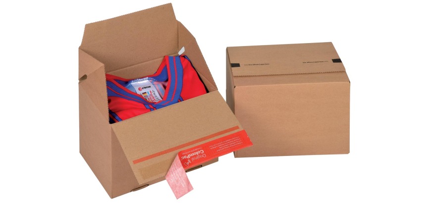 Colompac Eurobox Size S, binnenformaat 195 x 145 x 140 mm, bruin