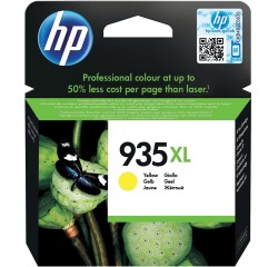 HP cartouche d'encre 935XL, 825 pages, OEM C2P26AE, jaune
