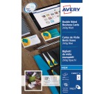 AVERY Quick&Clean matte business cards, 200 cards, 260 g/m²