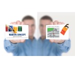 AVERY Quick&Clean matte business cards, 200 cards, 260 g/m²