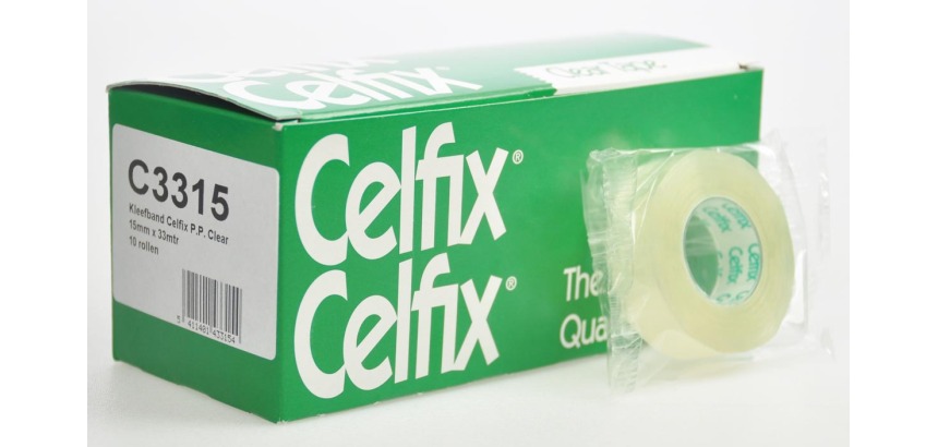 Celfix plakband PP ft 15 mm x 33 m