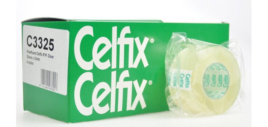 Celfix ruban adhésif PP ft 25 mm x 33 m