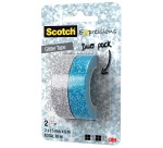 Scotch Expressions glitter tape, 15 mm x 5 m, blister pack of 2 pieces in assorted colors