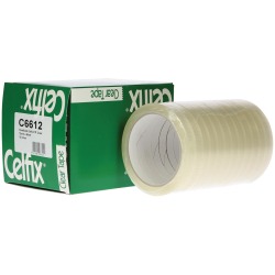 DE_TAPE CELFIX PP 12MMX66M ECOL