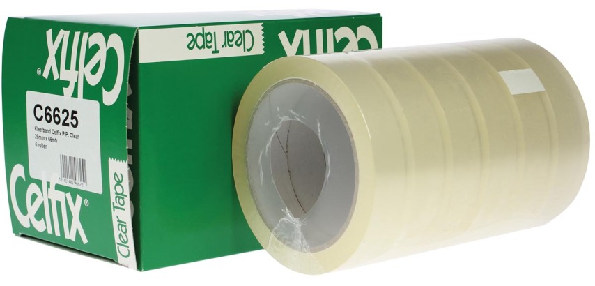 Celfix ruban adhésif, PP, ft 25 mm x 66 m