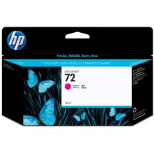 HP cartouche d'encre 72, 130 ml, OEM C9372A, magenta