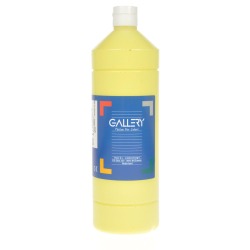 Gallery gouache, flacon de 1.000 ml, jaune clair