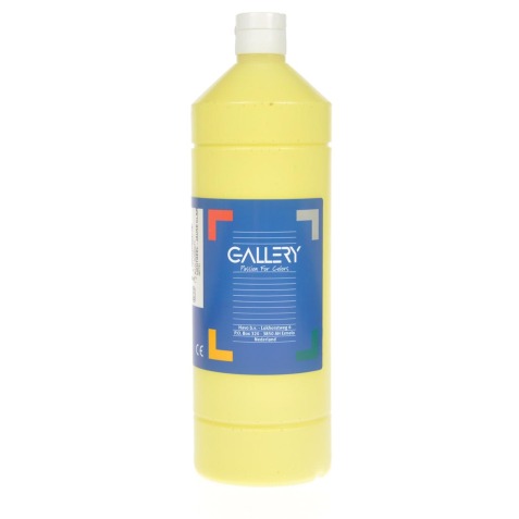 Gallery gouache, flacon de 1.000 ml, jaune clair