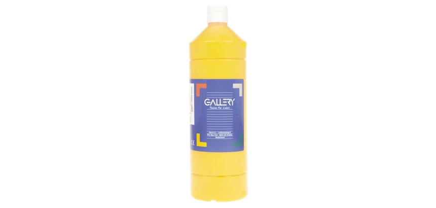 Gallery gouache, flacon de 1.000 ml, jaune foncé