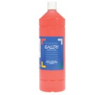 Gallery gouache, 1,000 ml bottle, light red