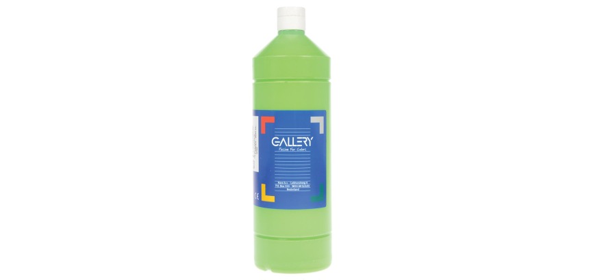 Gallery gouache, flacon de 1000 ml, vert clair