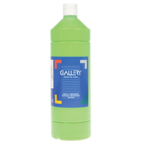 Gallery gouache, flacon de 1000 ml, vert clair