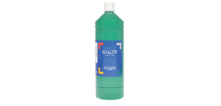 Gallery gouache, flacon de 1.000 ml, vert foncé