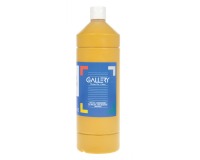 Gallery plakkaatverf, flacon van 1 l, oker