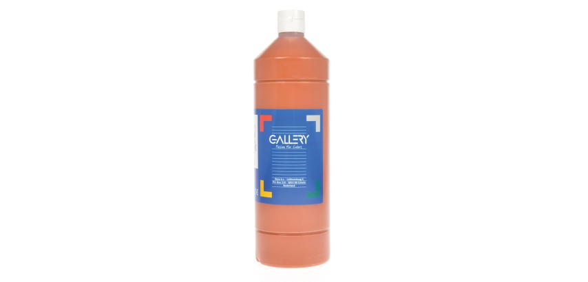 Gallery gouache flacon de 1.000 ml, brun clair