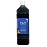 Gallery gouache, flacon de 1.000 ml, noir