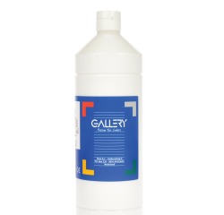 Gallery plakkaatverf, flacon van 1 l, wit