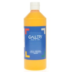 Gallery gouache, flacon de 500 ml, jaune foncé