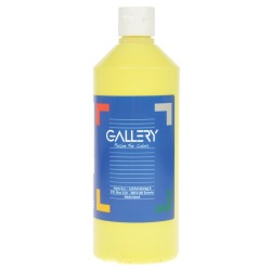 Gallery gouache, flacon de 500 ml, jaune clair