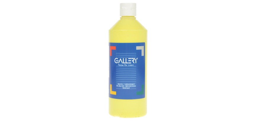 <p>Gallery gouache, 500 ml bottle, light yellow</p>