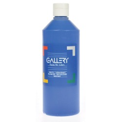 Gallery gouache, flacon de 500 ml, bleu foncé