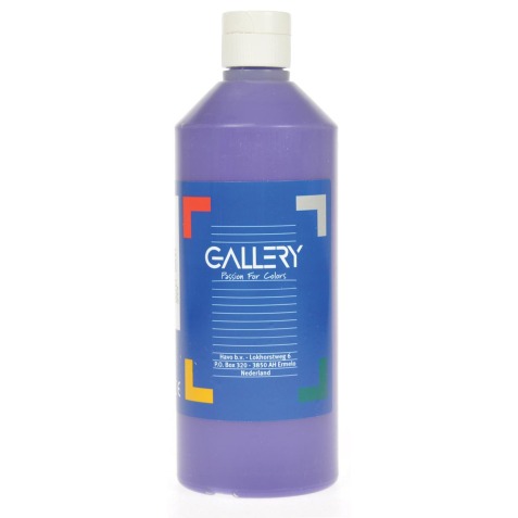 Gallery gouache, flacon de 500 ml, violet