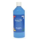 Gallery gouache, flacon de 500 ml, bleu