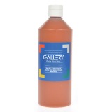 Gallery gouache flacon de 500 ml, brun clair