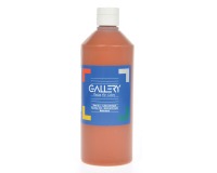 Gallery plakkaatverf, flacon van 500 ml, lichtbruin