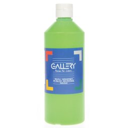 Gallery gouache, flacon de 500 ml, vert clair