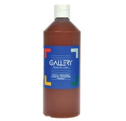 EN_GOUACHE GALLERY 500ML BRUN F