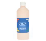 Gallery gouache bottle of 500 ml, flesh color