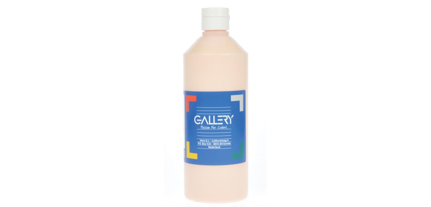 Gallery gouache flacon de 500 ml, couleur chair