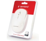 Gembird wireless optical mouse, white