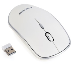 Gembird souris optique sans fil, blanc