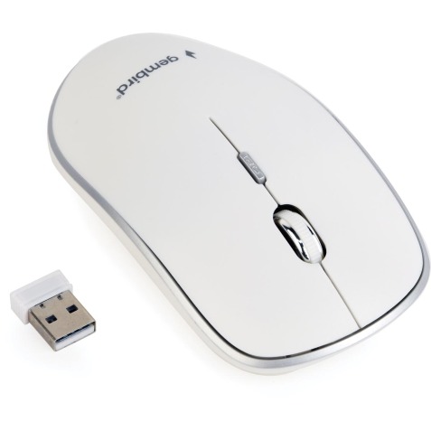 Gembird souris optique sans fil, blanc