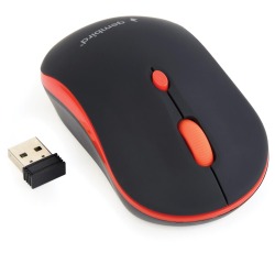 Gembird souris optique sans fil, rouge