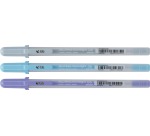 Stylo gel Sakura Gelly Roll Moonlight 06 Calme set 3 couleurs