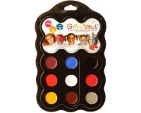 Grim'tout schminkpalet Zoo Parade, 9 kleuren