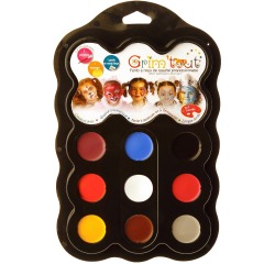 Grim'tout maquillage Zoo Parade, 9 couleurs