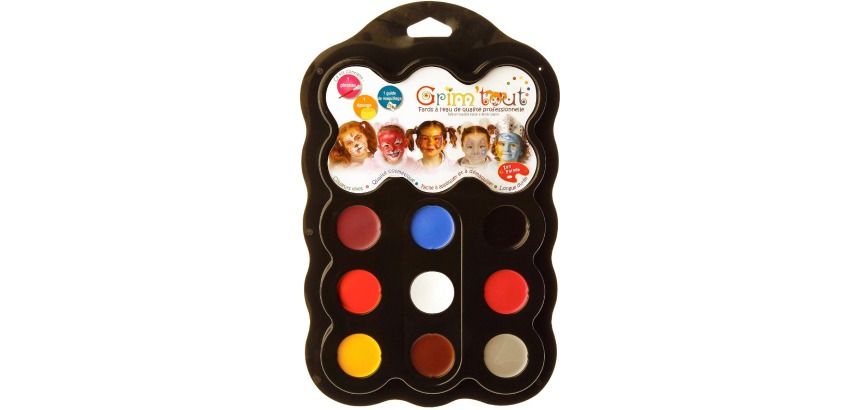 Grim'tout Zoo Parade Makeup, 9 colors