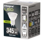 LED-Spot Integral GU10 4000K kaltweiß 4,2W 400 Lumen