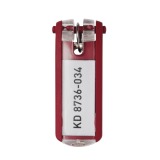 EN_DURABLE PORTE-CLES ROUGE P6
