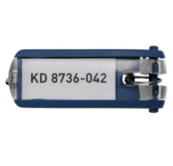 DE_DURABLE PORTE-CLES BLEU P6