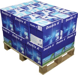 Papier Double A Premium A4 80g -  palette jetable de 80 ramettes avec 500 feuilles