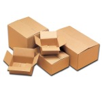 Verzenddoos, ft 24,5 x 18,5 x 9,8 cm, bruin