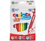 Carioca Joy Felt-Tip Pens Assorted Set 12 Pieces