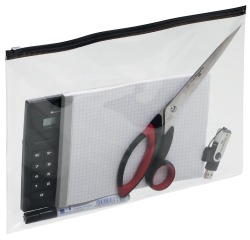 Durable pochette documents Zip bag pour ft A4, paquet de 5 pièces