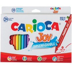 Carioca Joy Felt-Tip Pen Assorted Set 24 Pieces