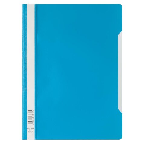 Chemise de présentation à lamelles Durable 22,8 x 31 cm couleur - Boîte de 25
